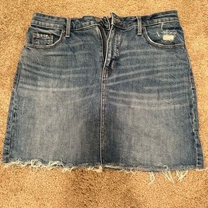Old Navy Distressed Denim Skirt